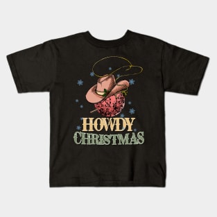 Howdy Christmas Kids T-Shirt